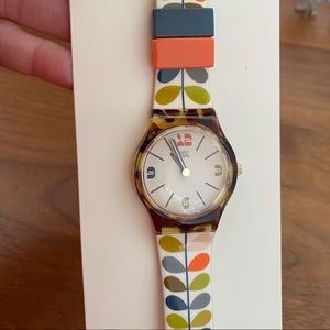 ORLA KIELY TIME watch - signature print - new in box - from UK